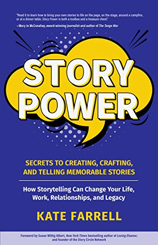 This is the book cover for "Story Power"